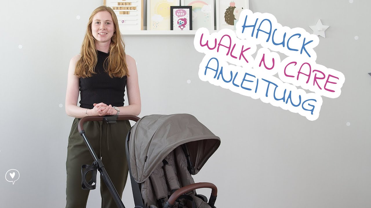 Hauck Walk N Care zusammenklappen und aufbauen | Tutorial | babyartikel.de