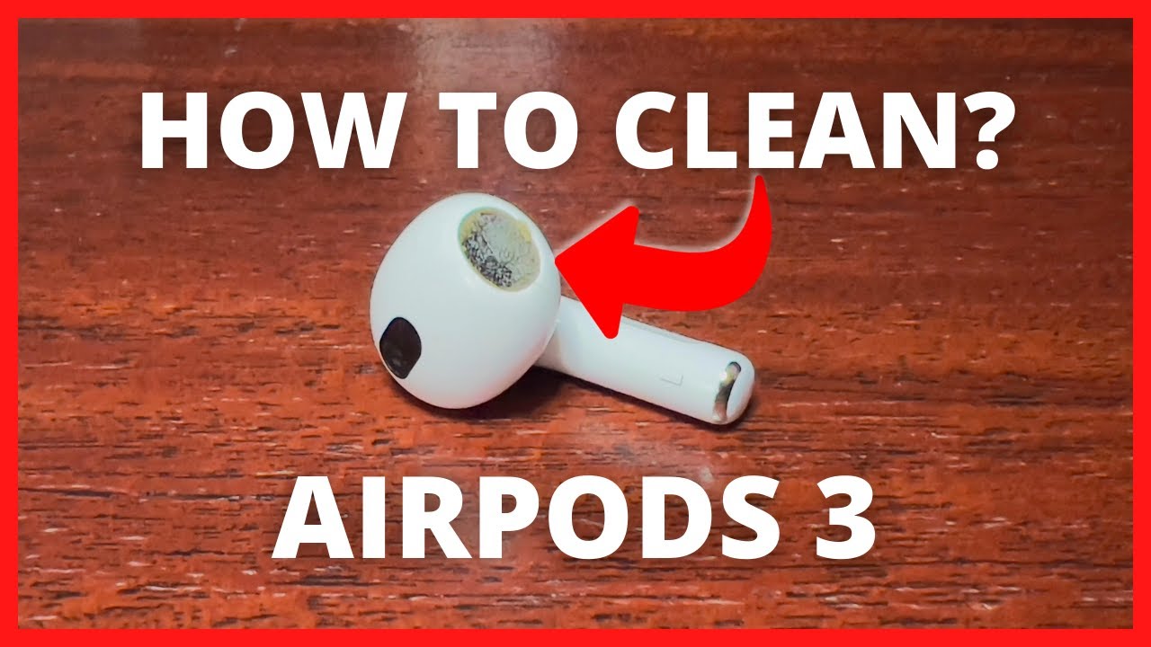 Грязные AirPods 3? Как почистить для улучшения звука | Handy Hudsonite