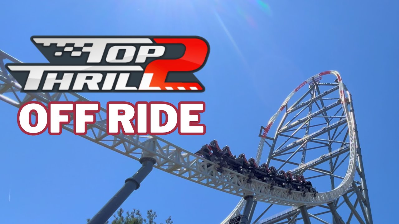Top Thrill 2 - Cedar Point - 4K 60FPS Off Ride (Non Copyright)