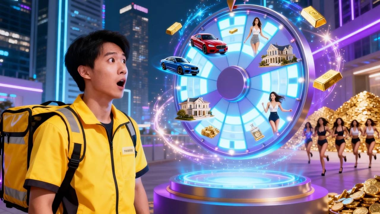Humiliated Delivery Man Gets a Lottery System!He Earns 100 Million in 1 Second and Becomes a Winner!