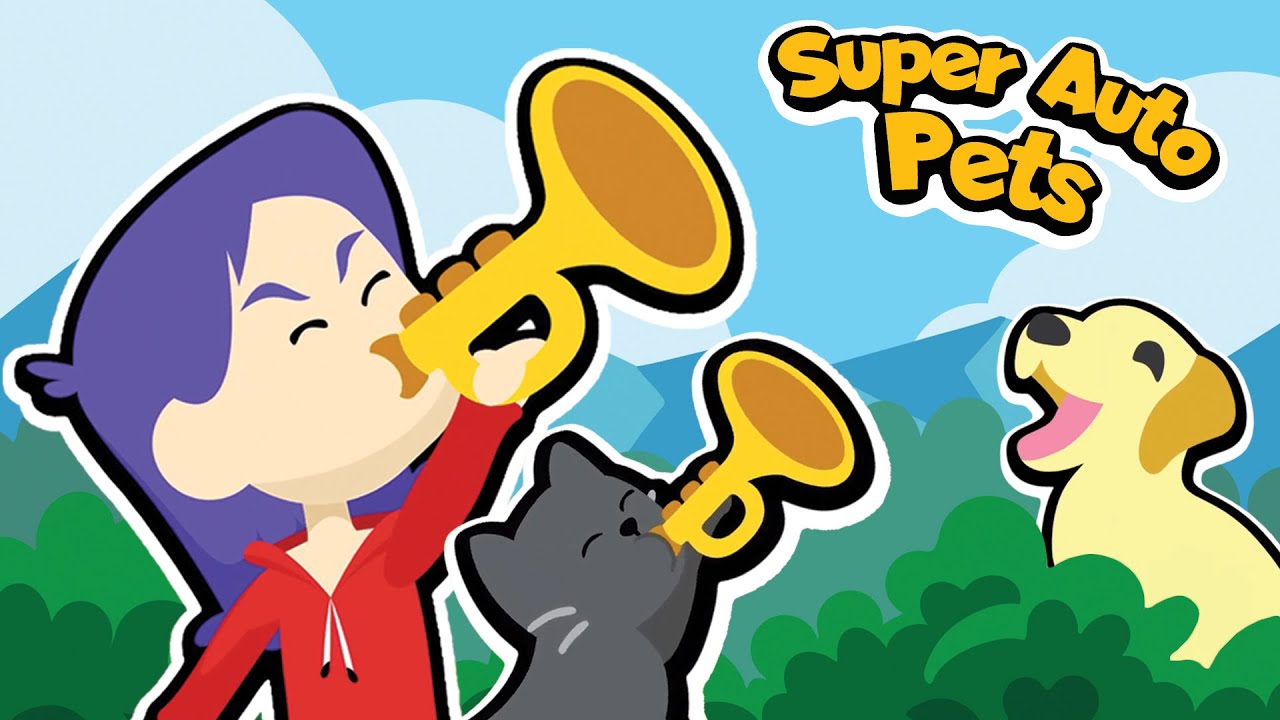 Super Auto Pets Animated - Trumpet Triumph