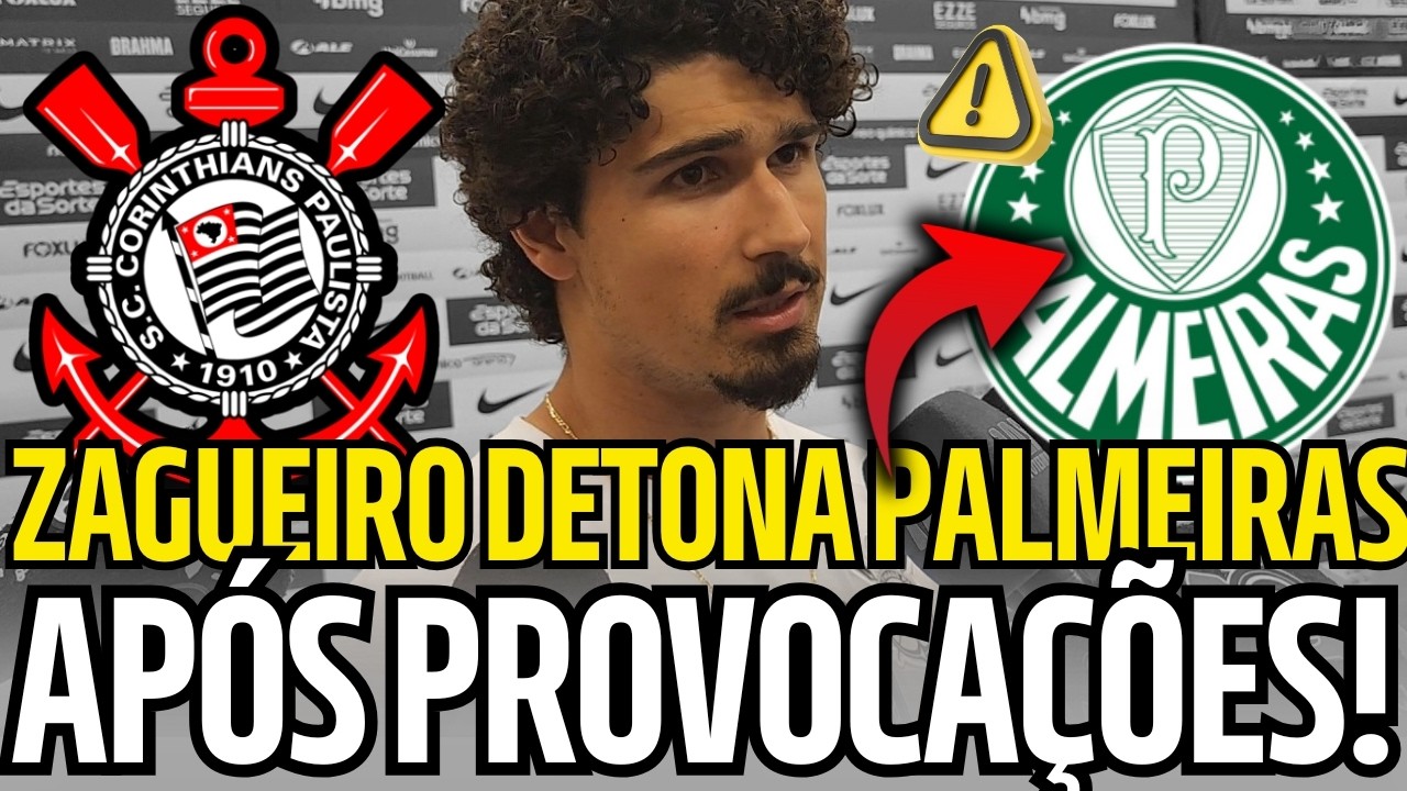 RAMALHO RESPONDE PROVOCAÇÃO DO PALMEIRAS E DECLARAÇÃO SURPREENDE A TORCIDA DO CORINTHIANS!