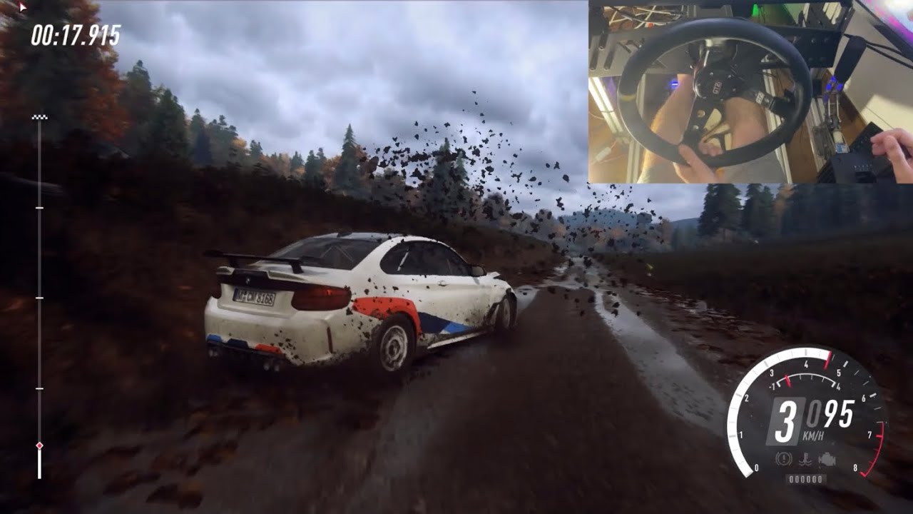 BMW M2 Competition - Dirt Rally 2.0 | Simagic Alpha mini gameplay