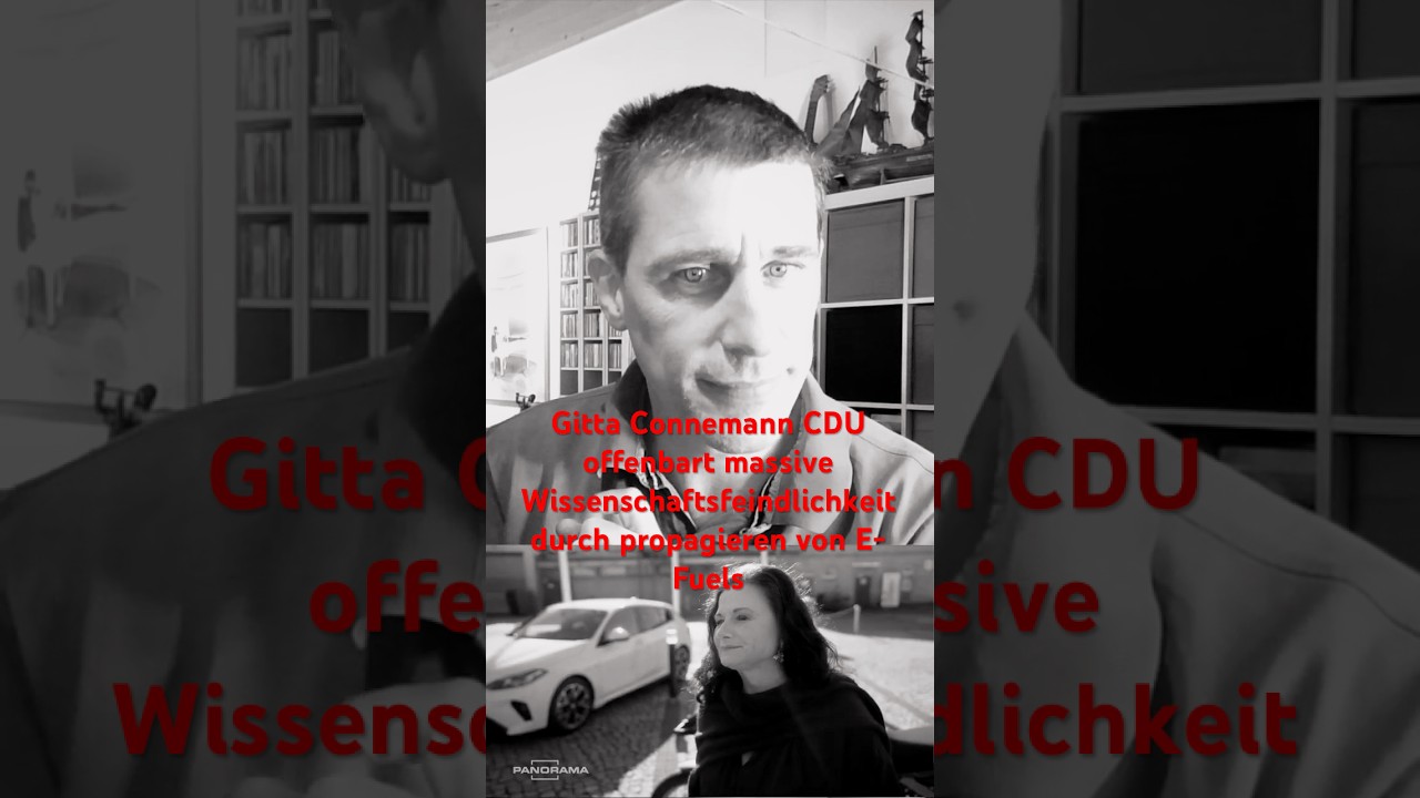 Gitta Connemann #CDU offenbart massive #Wissenschaftsfeindlichkeit durch propagieren von #eFuels