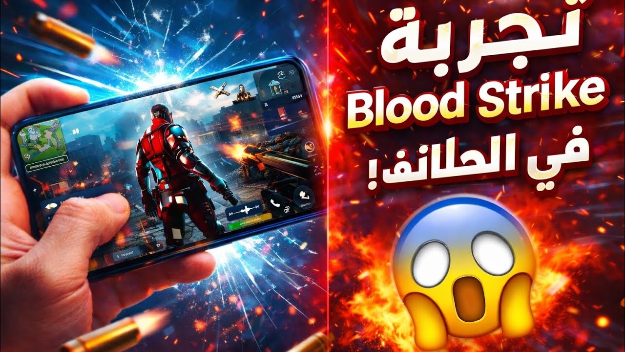 تجربة لعبة بلود في هاتف ✨🔥
