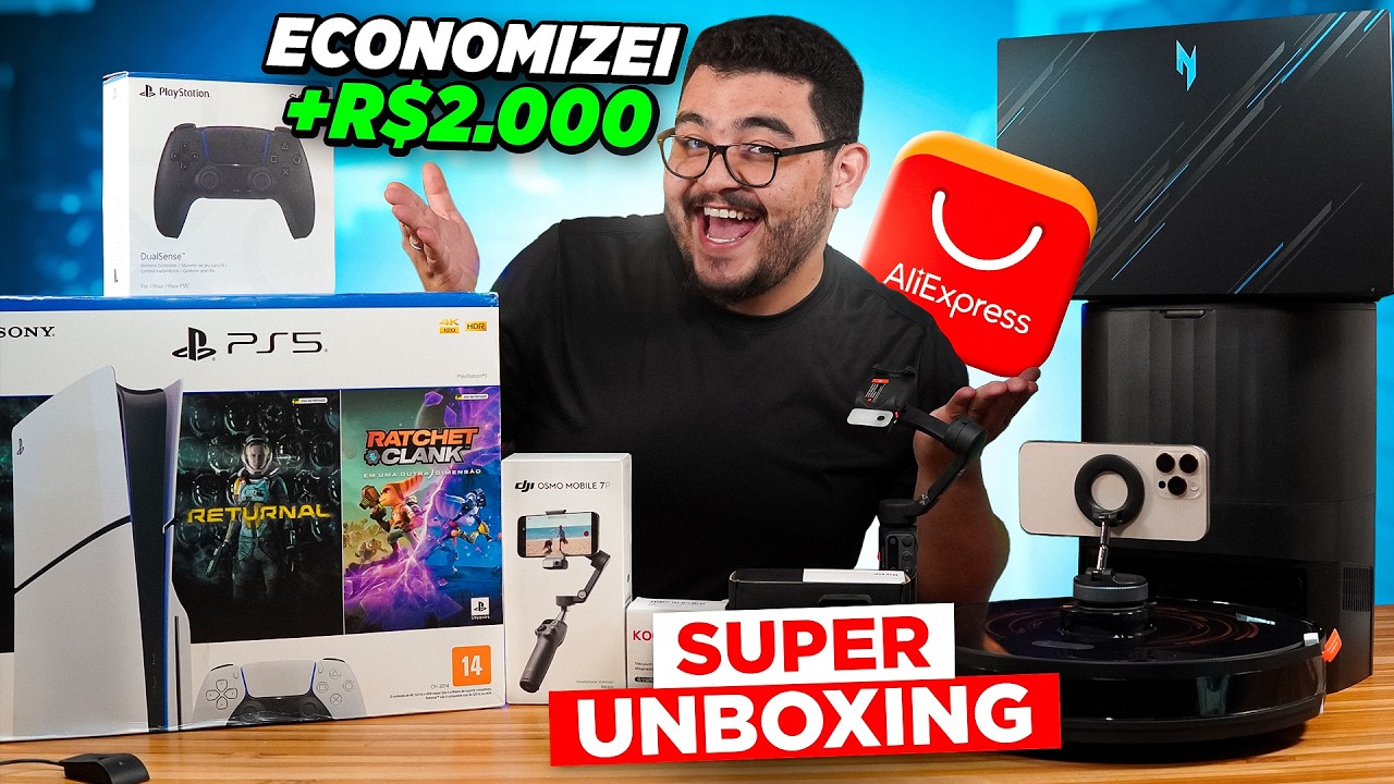 Melhores proutos CUSTO BENEFICIO do AliExpress pra voce comprar em 12x sem JUROS!