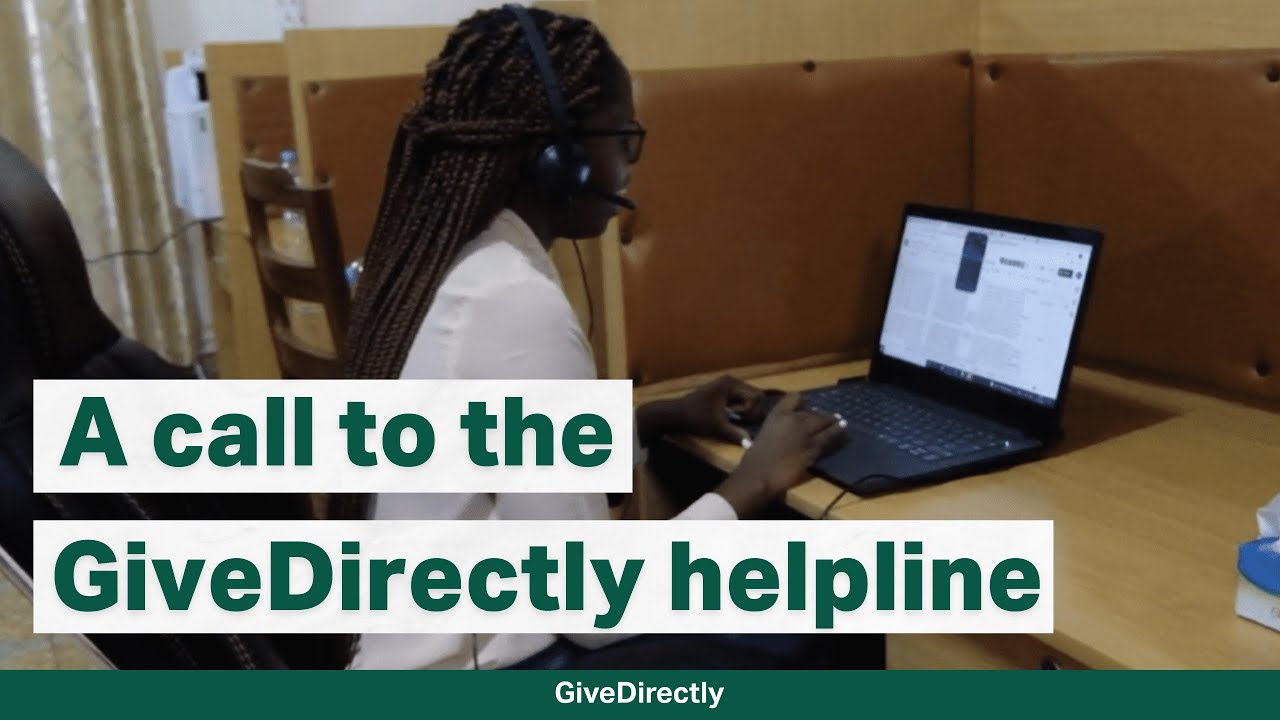 A typical call to GiveDirectly's Rwanda hotline