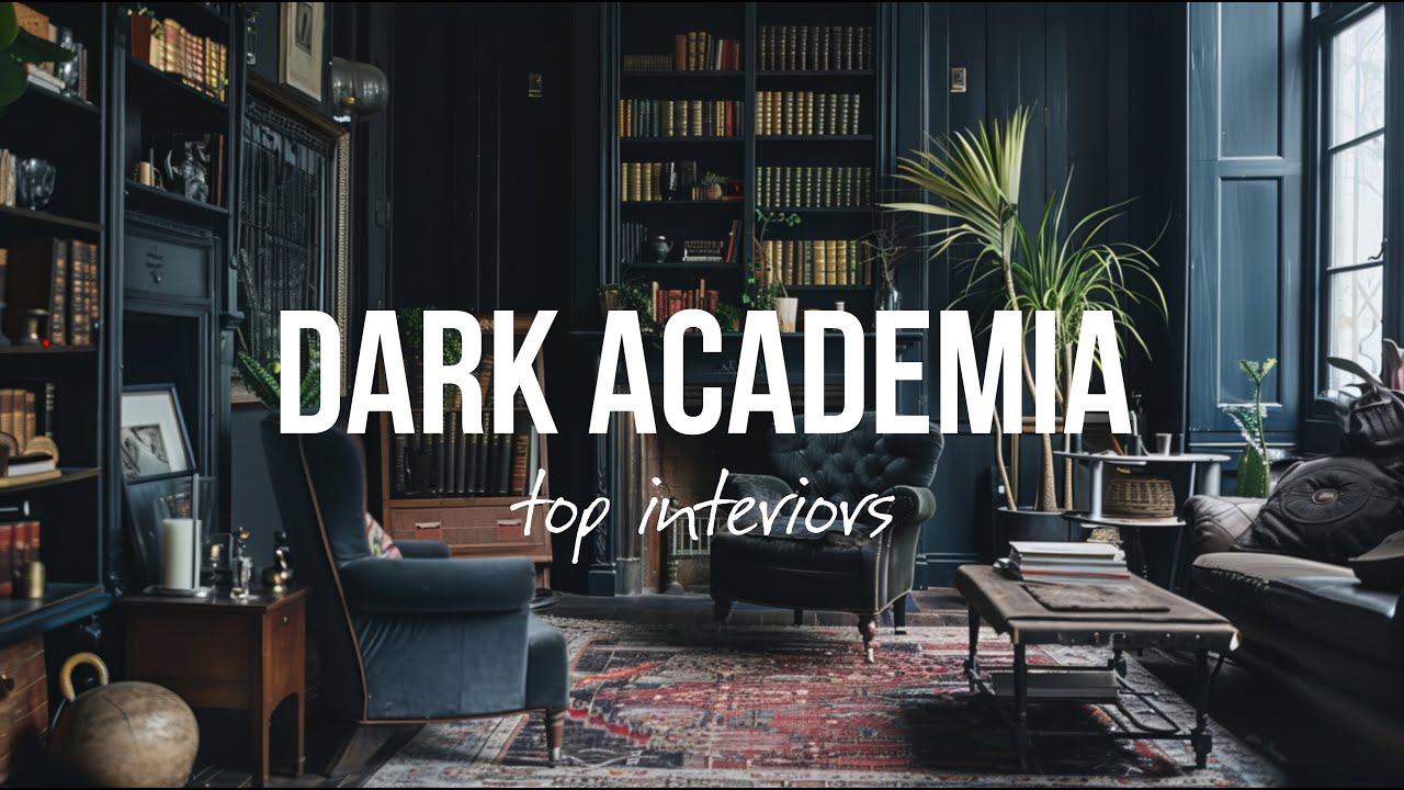 Dark Academia Interior Design: Create a Timeless and Enigmatic Home Sanctuary!