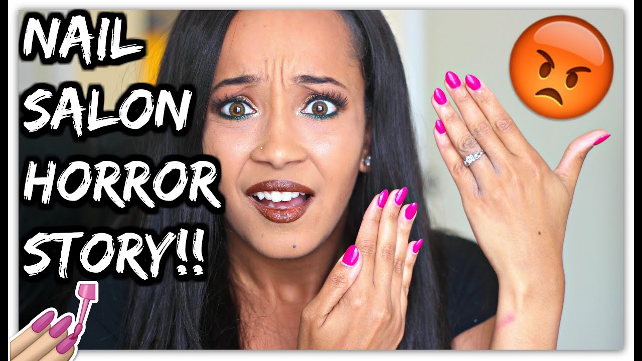 STORYTIME: NAIL SALON HORROR STORY (ACTUAL PROOF)!!| Kym Yvonne