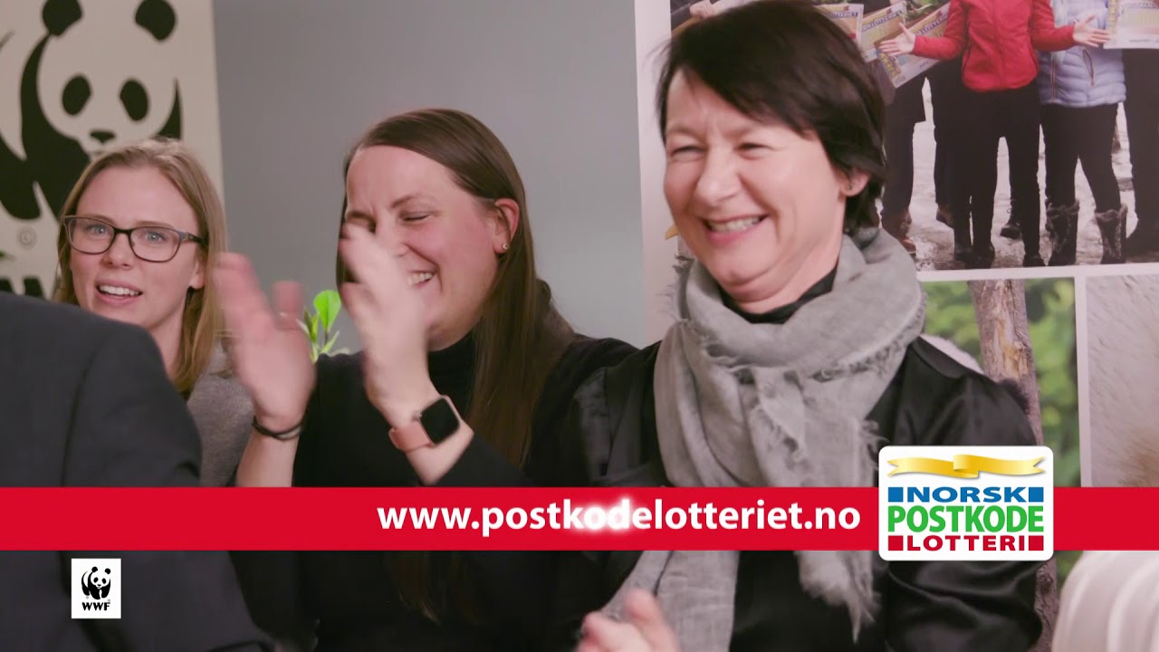 Postkodelotteriet deler ut sjekker til SOS-barnebyer og WWF Verdens naturfond!