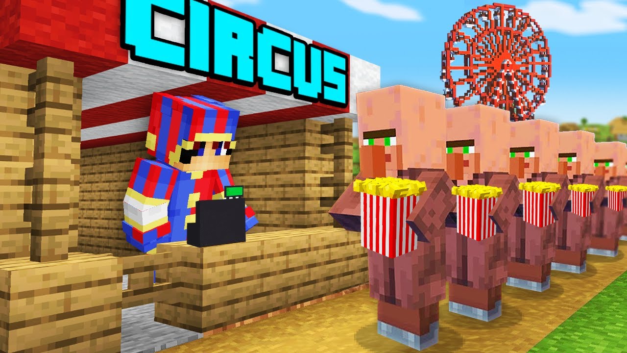 Minecraft, But I Open a Carnival!