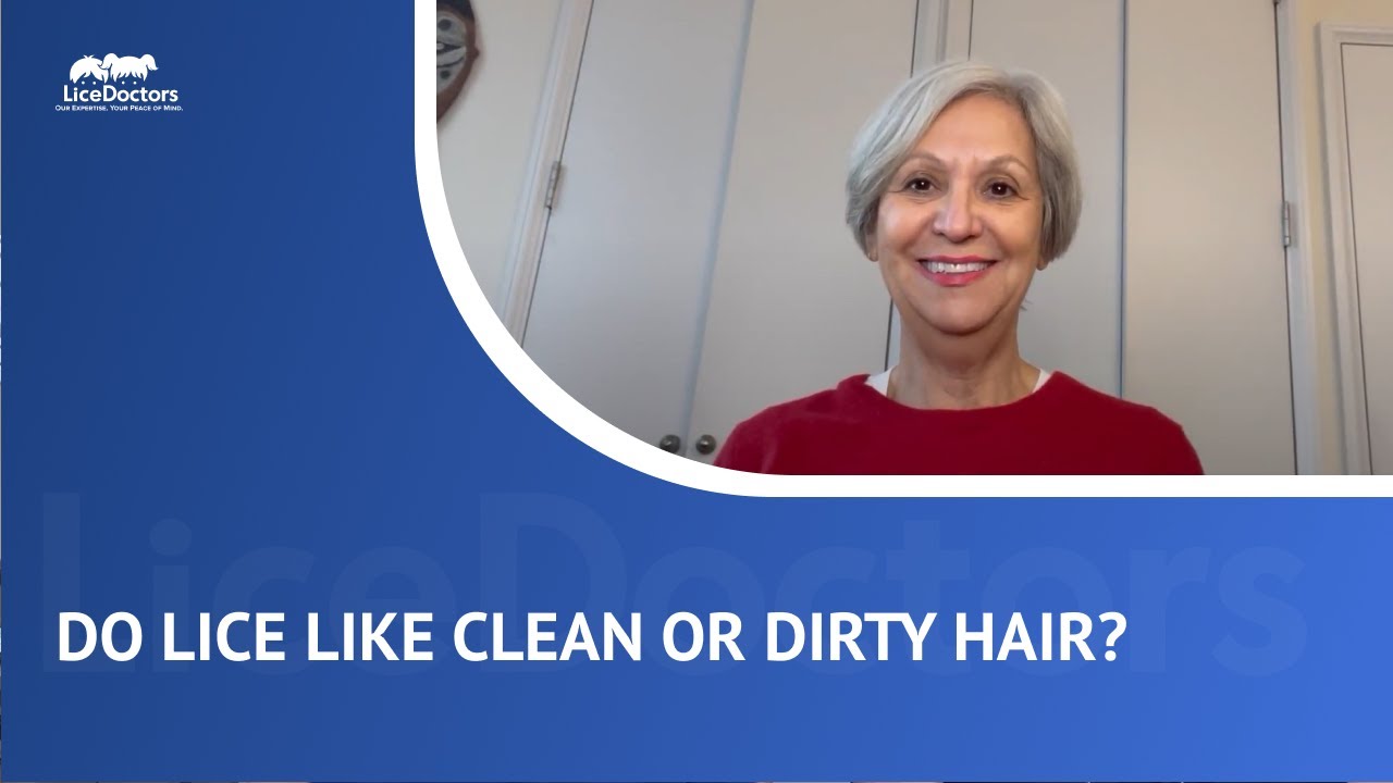 Do Head Lice Prefer Clean Hair or Dirty Hair | LiceDoctors