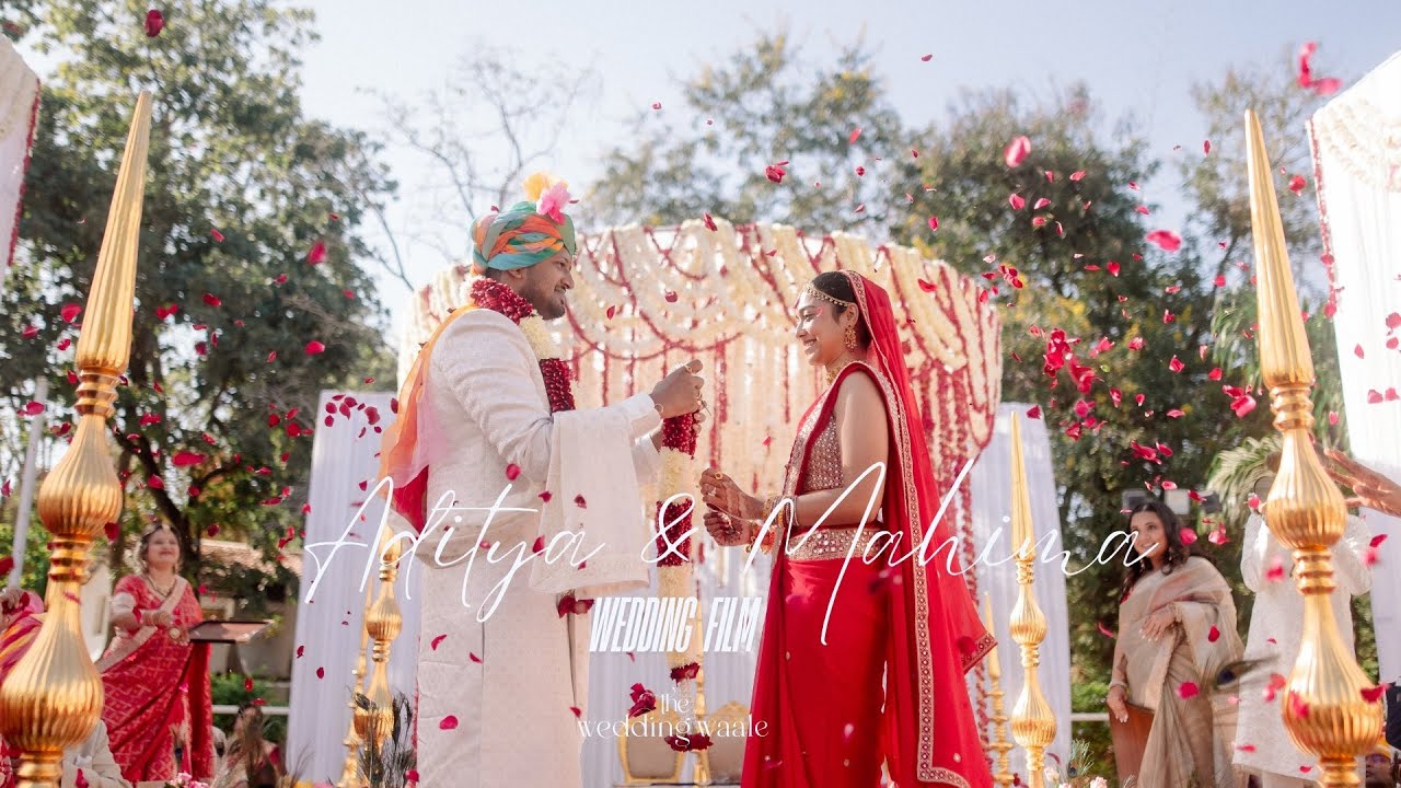Wedding Film - Aditya & Mahima - Jehan Numa Palace, Bhopal - 4K - The Wedding Waale