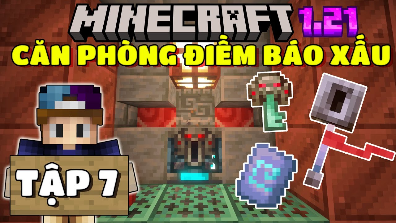 THỬ THÁCH SINH TỒN MINECRAFT 1.21 | TẬP 7 | CUỘC CHIẾN ĐIỀM XẤU DƯỚI LÒNG ĐẤT VÀ VŨ KHÍ MỚI...☠️🌪️🔨