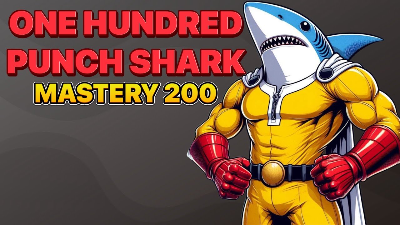 STRONGEST KING SHARK BUILD MASTERY 200 (SENDING A SIGNAL)