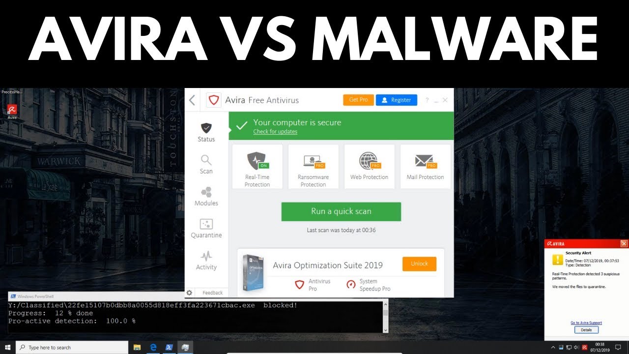 Обзор бесплатного антивируса Avira | Протестировано на вредоносное ПО