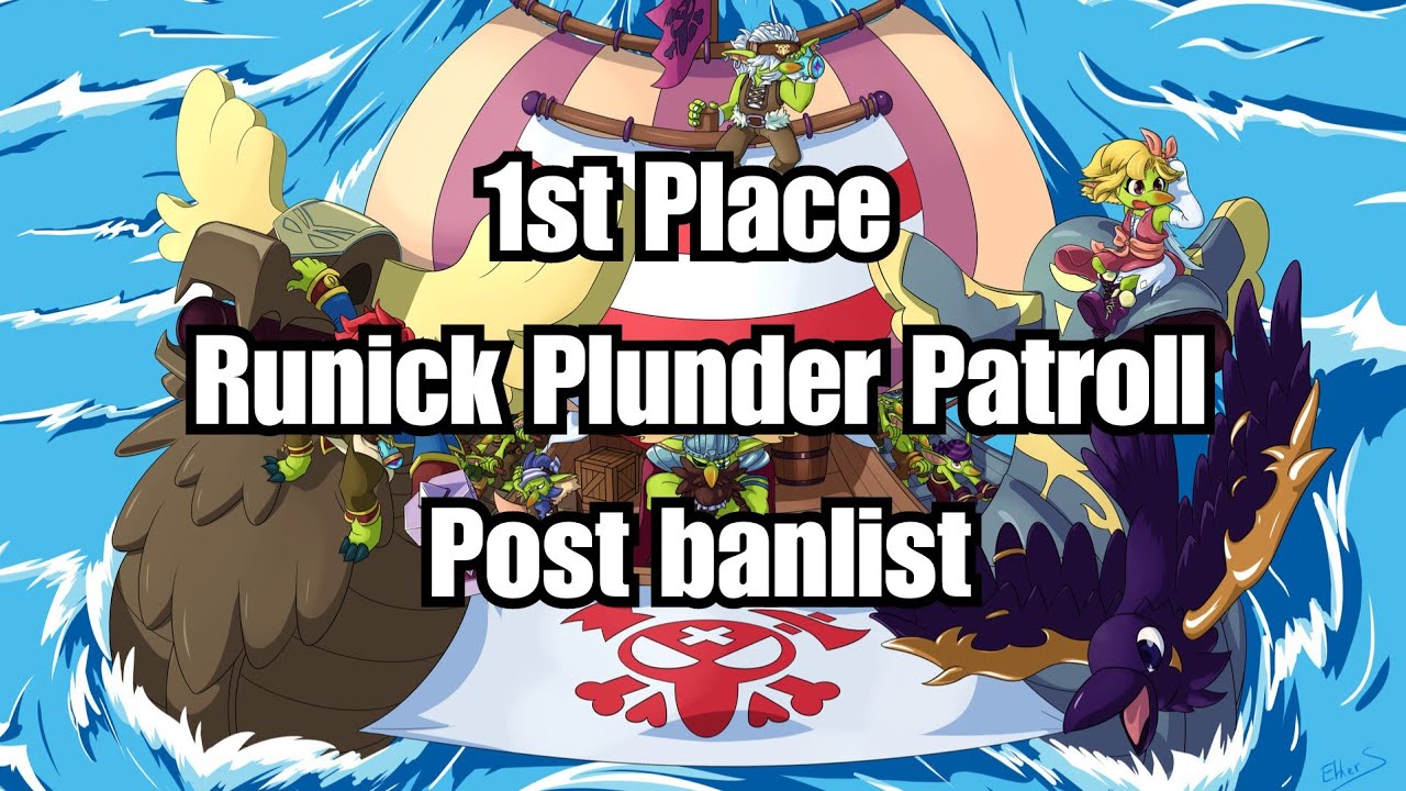 Yugioh 1st Place RUNICK PLUNDER PATROLL Deck Profile September 2024 (with Combos)