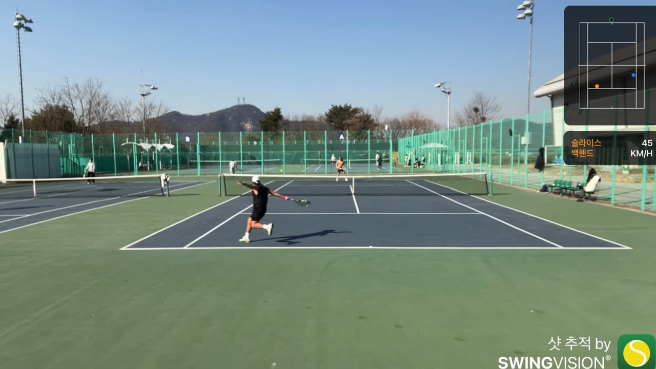 테니스 tennis 테니스단식 26.02.19 1세트
