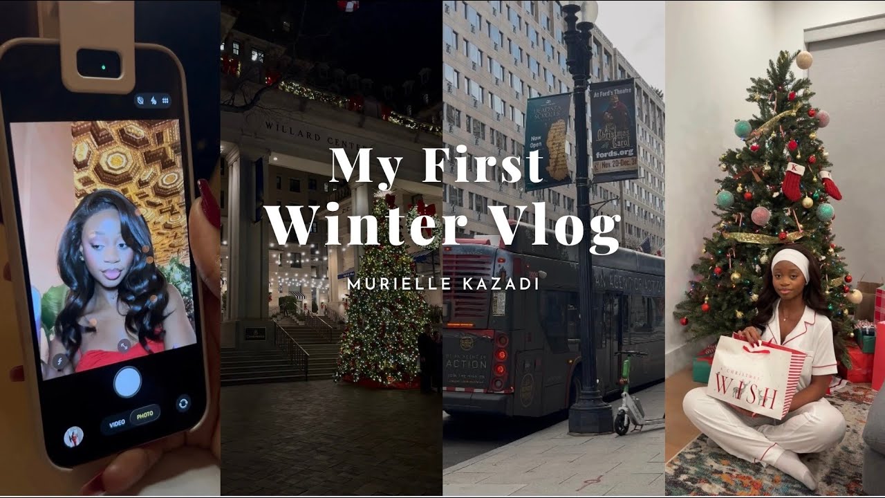 Winter Vlog: My First Vlog Ever | Daily Life &Holiday Vibes