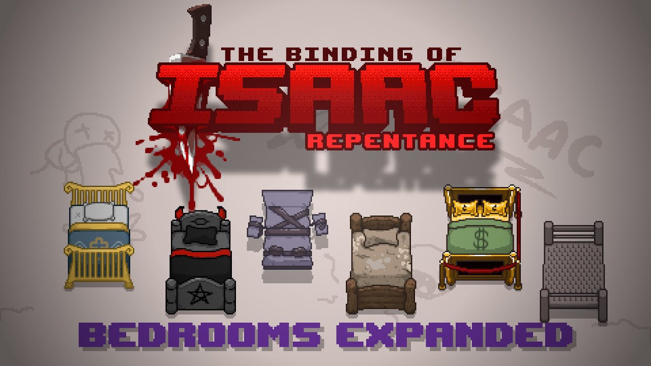 Binding of Isaac: Bedroom Expanded - Mod Showcase