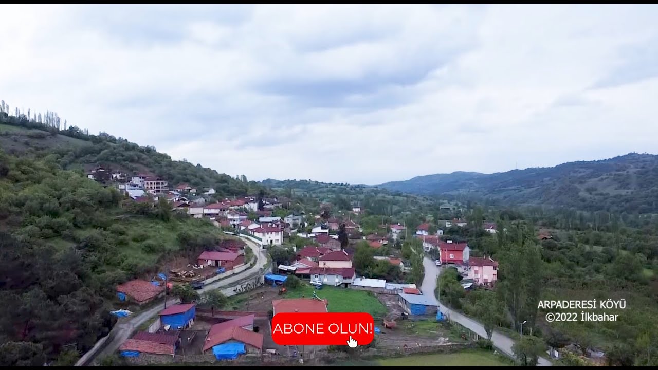 AMASYA TAŞOVA ARPADERESİKÖYÜ 2022 İLKBAHAR 4K DRONE