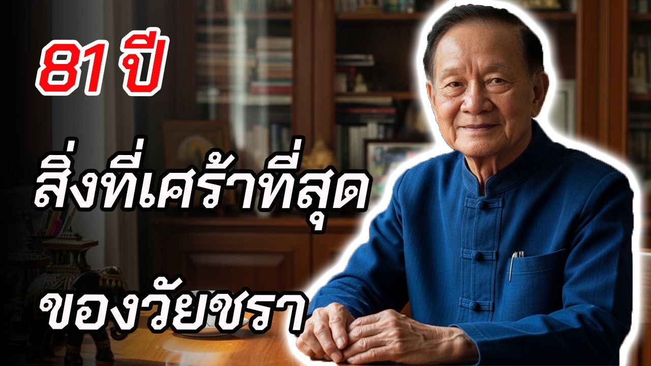 ผมอายุ 81 ปี และนี่คือสิ่งที่น่าเศร้าที่สุดของการแก่ตัวลง | เทียนแห่งปัญญา
