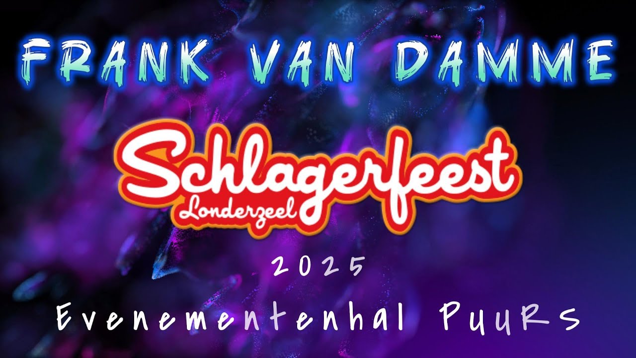 Frank Van Damme - Schlagerfeest Londerzeel - Evenementenhal Puurs