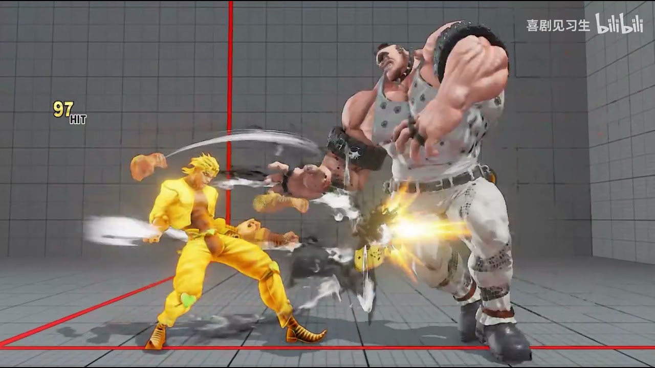 【SFV MOD】What if Dio in SFV，如果Dio爷参战街霸  全部木大木大木大！！