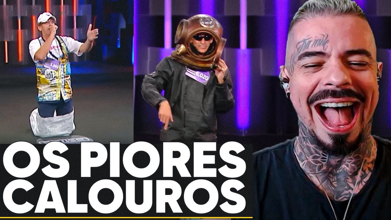 os PIORES CANTORES de programa de CALOUROS