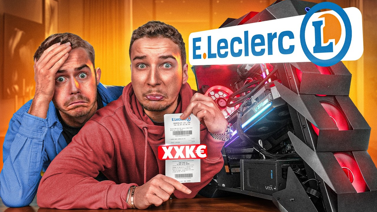 ON ACH&Egrave;TE LE PC LE PLUS CHER DE LECLERC ! (XXXX&euro;)