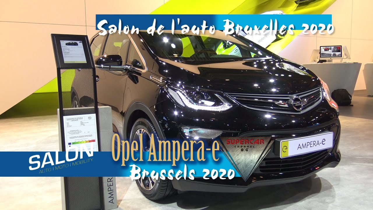 Opel Ampera-e Interior Exterior Walkaround Brussels Motor Show FEBIAC