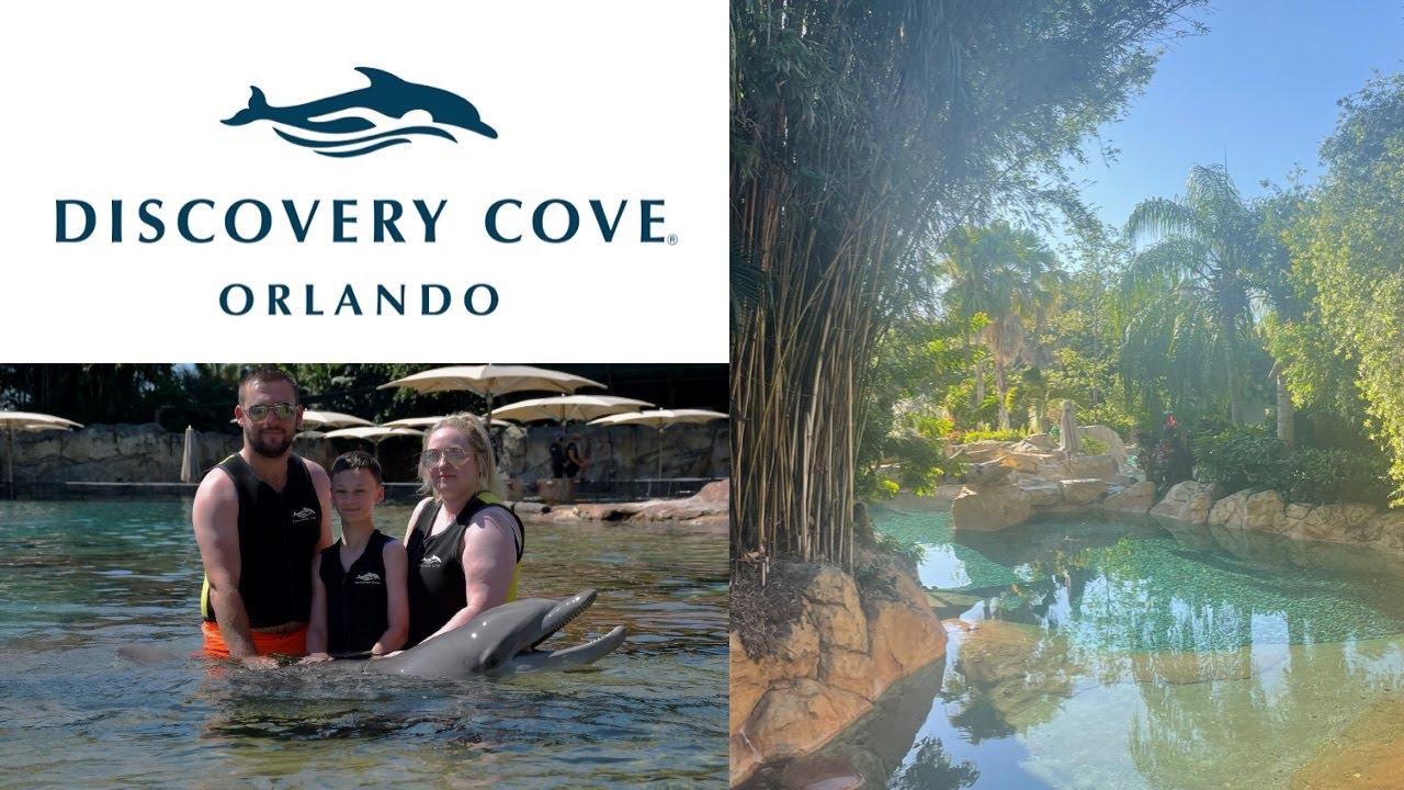 Discovery Cove Orlando With Private Cabana With Dolphin Swim #discoverycove #florida