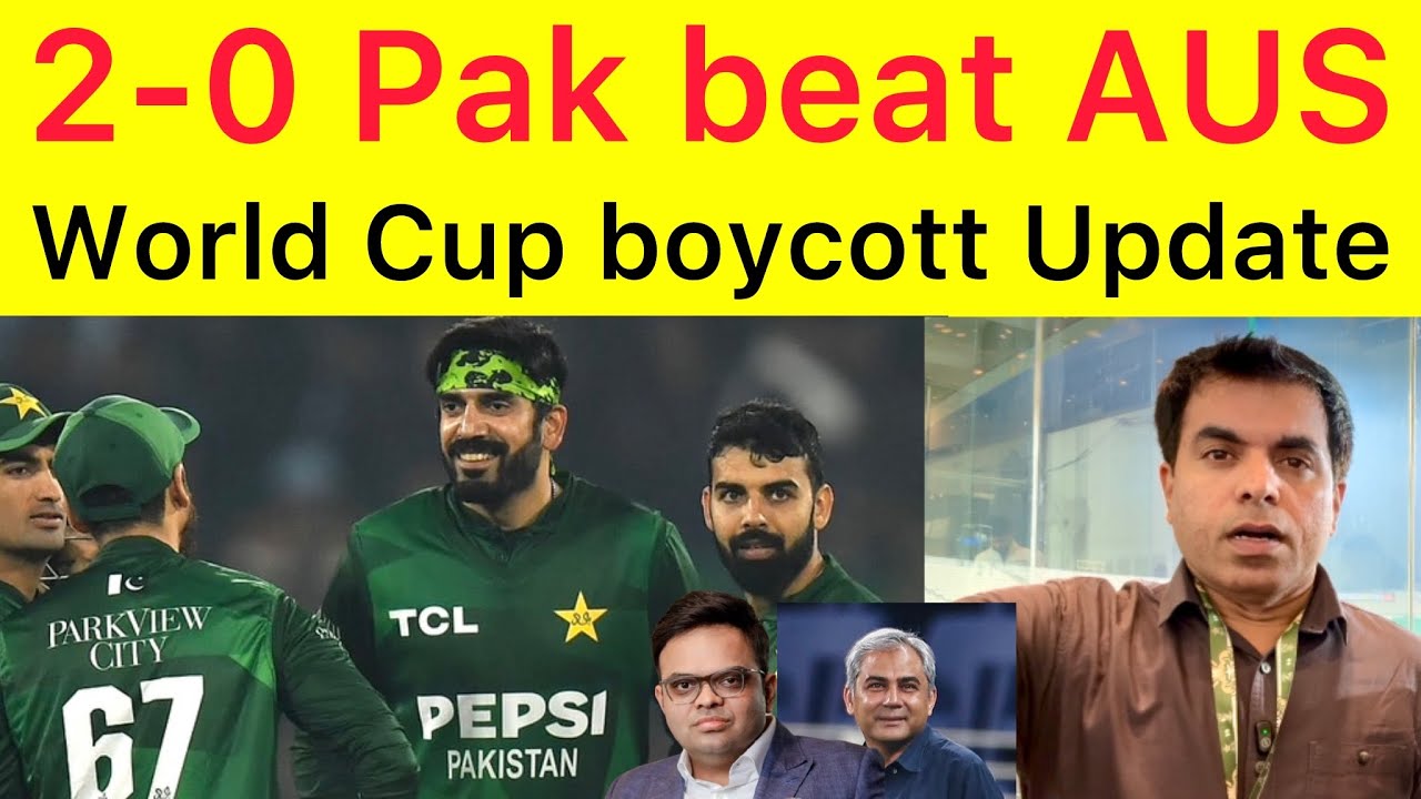 2-0 Pakistan won T20 series against Australia after 7 years | T20 World Cup boycott News update 