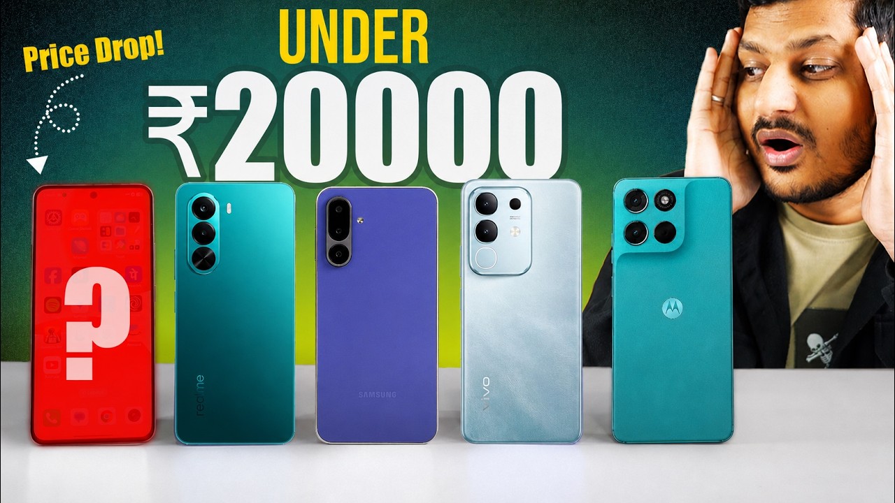 TOP 5 Best Phone Under 20000 ⚡️ Best 5G Mobile Under 20000