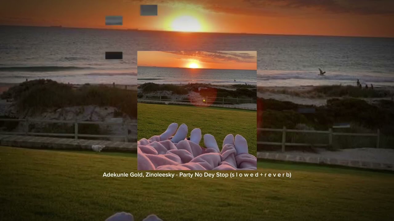 Adekunle Gold, Zinoleesky - Party No Dey Stop (s l o w e d + r e v e r b)