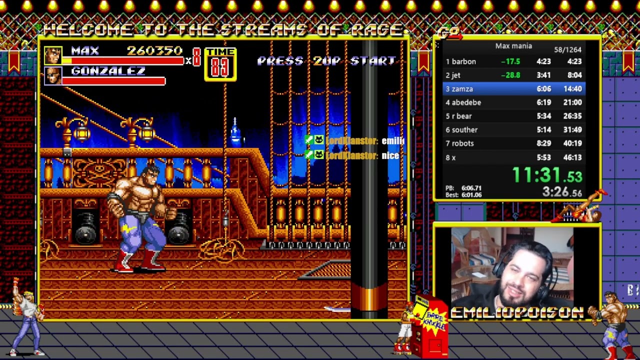 “FINALLY! Streets of Rage 2 PB – 45:56 After 3 Months”