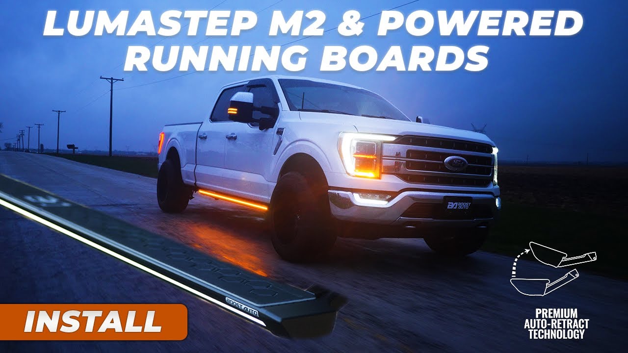 Lumastep M2 Powered Light Up Running Board Installation Guide | 2021-2025 Ford F150