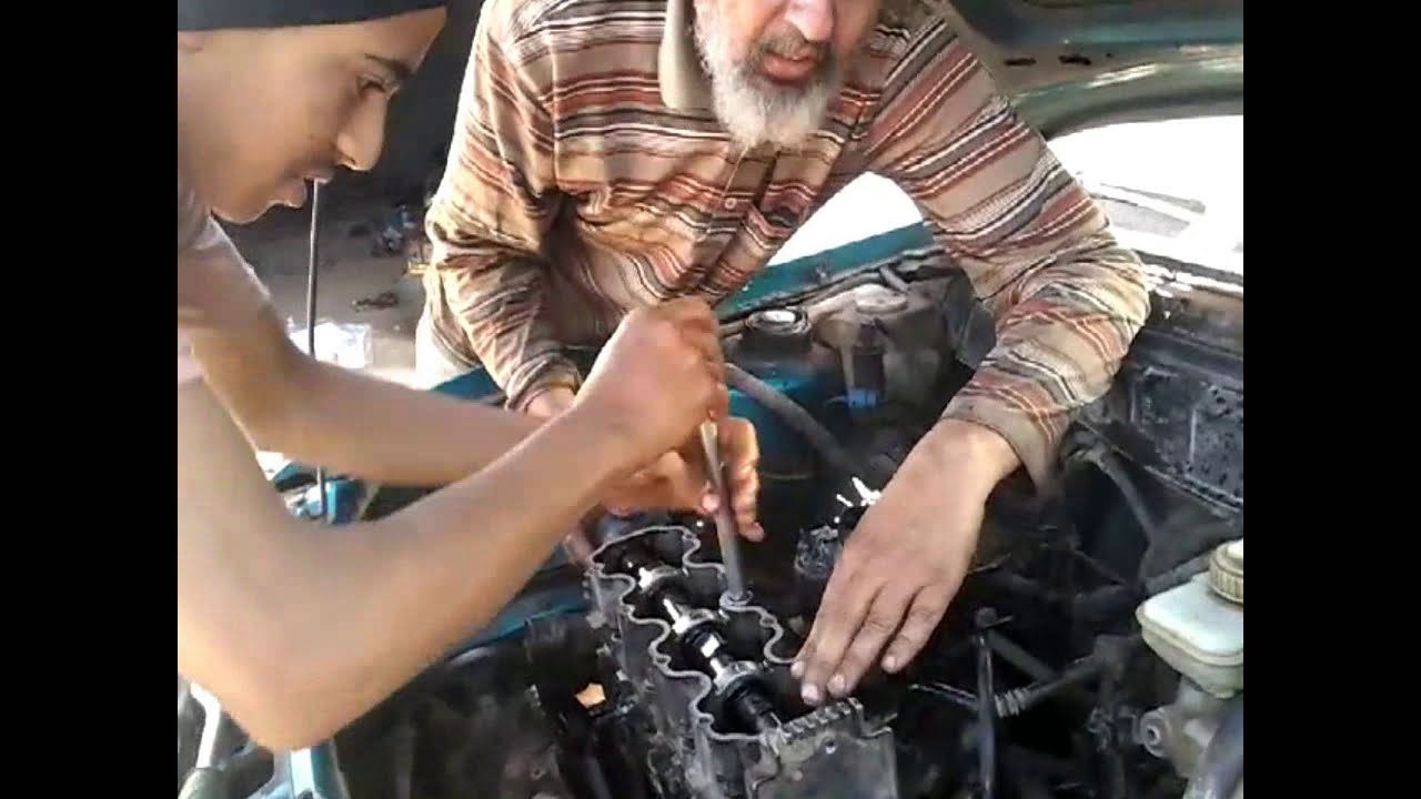 صيانة رأس محرك أوبل أسترا الجزء الثاني Maintenance of the head of the engine Opel Astra Part II