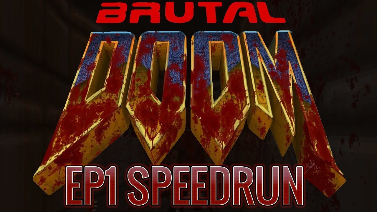 Brutal Doom V21 Speedrun - Episode 1 UV - 6:46 (RTA)