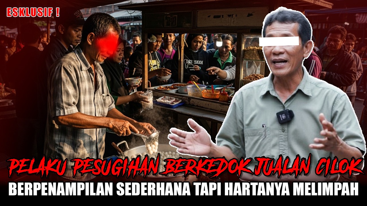JANGAN BELI CILOK INI ❗ Rahasia Dibalik Gerobak Tua Pak Sabar yang Selalu Antre Tak Masuk Akal!