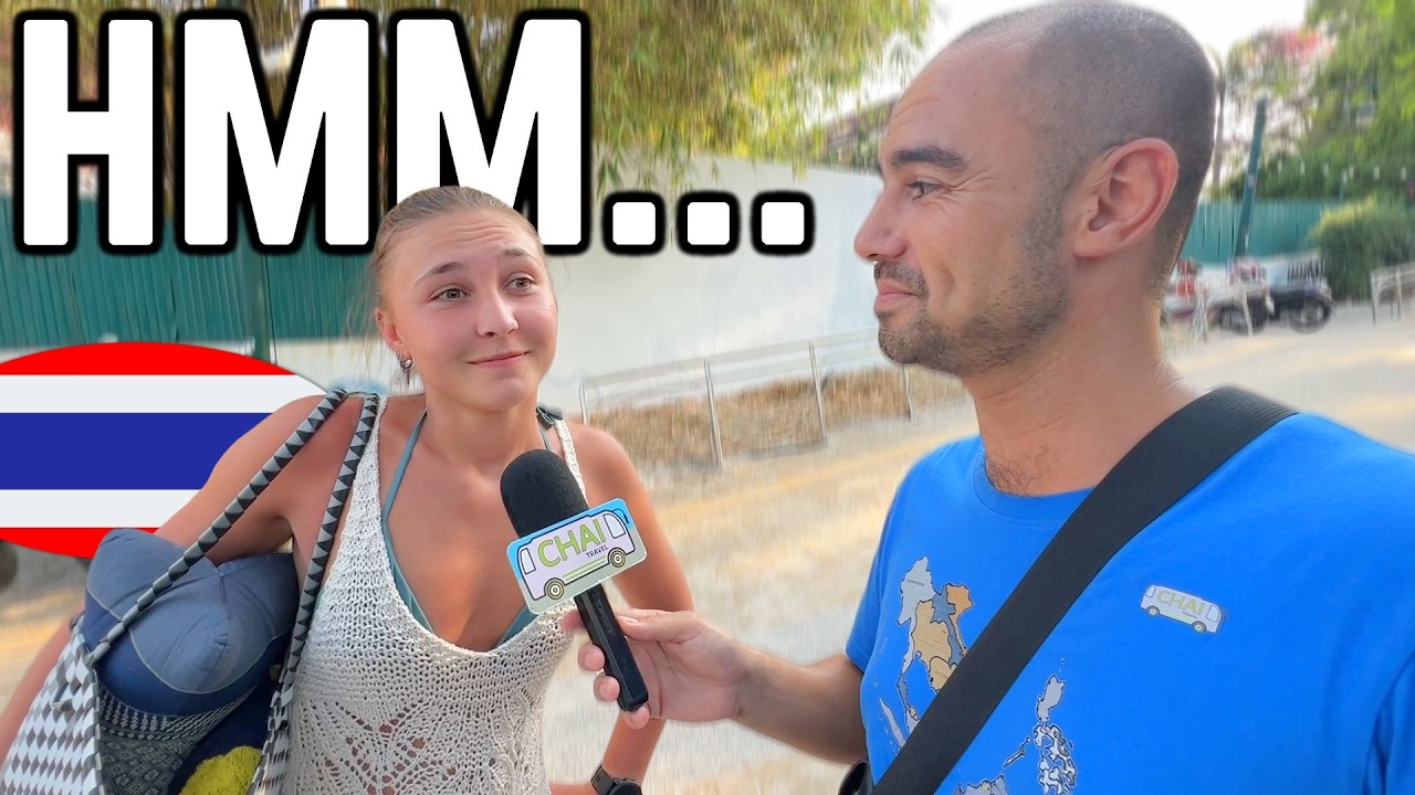 🇹🇭| ТОЛЬКО ДЛЯ ПОЖИЛЫХ ЛЮДЕЙ?! ХУАХИН, пляжный город в Таиланде #уличноеинтервью