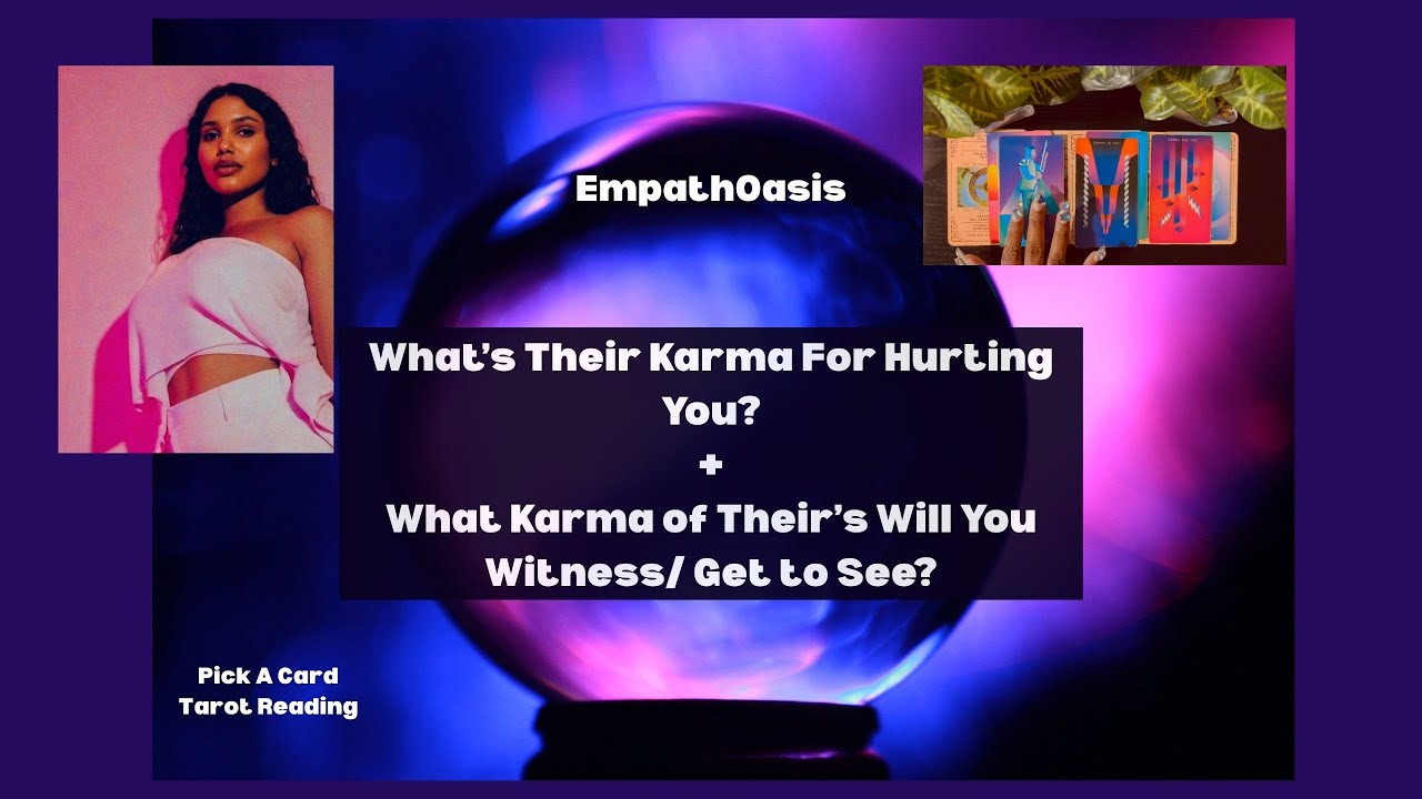 What's Their Karma For Hurting You? What Karma Will You Get To See?!(Pick a Card) #Tarot #Karma