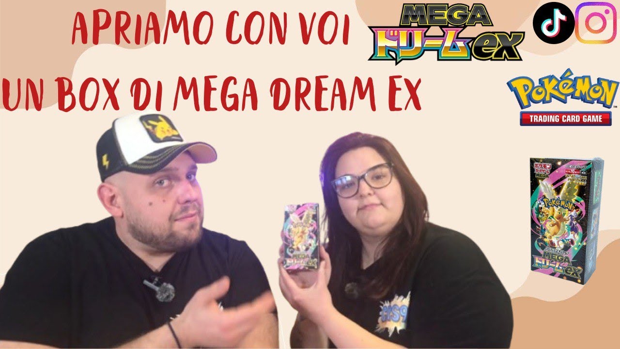 Pull incredibile!!! Apriamo un box di Mega Dream EX!!