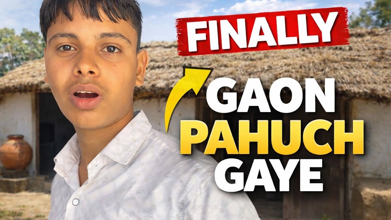 Finally Gaon pauch gaye😍/ DAY–2 of Vloging #vlog #video #villagelife #viral #attractive 
