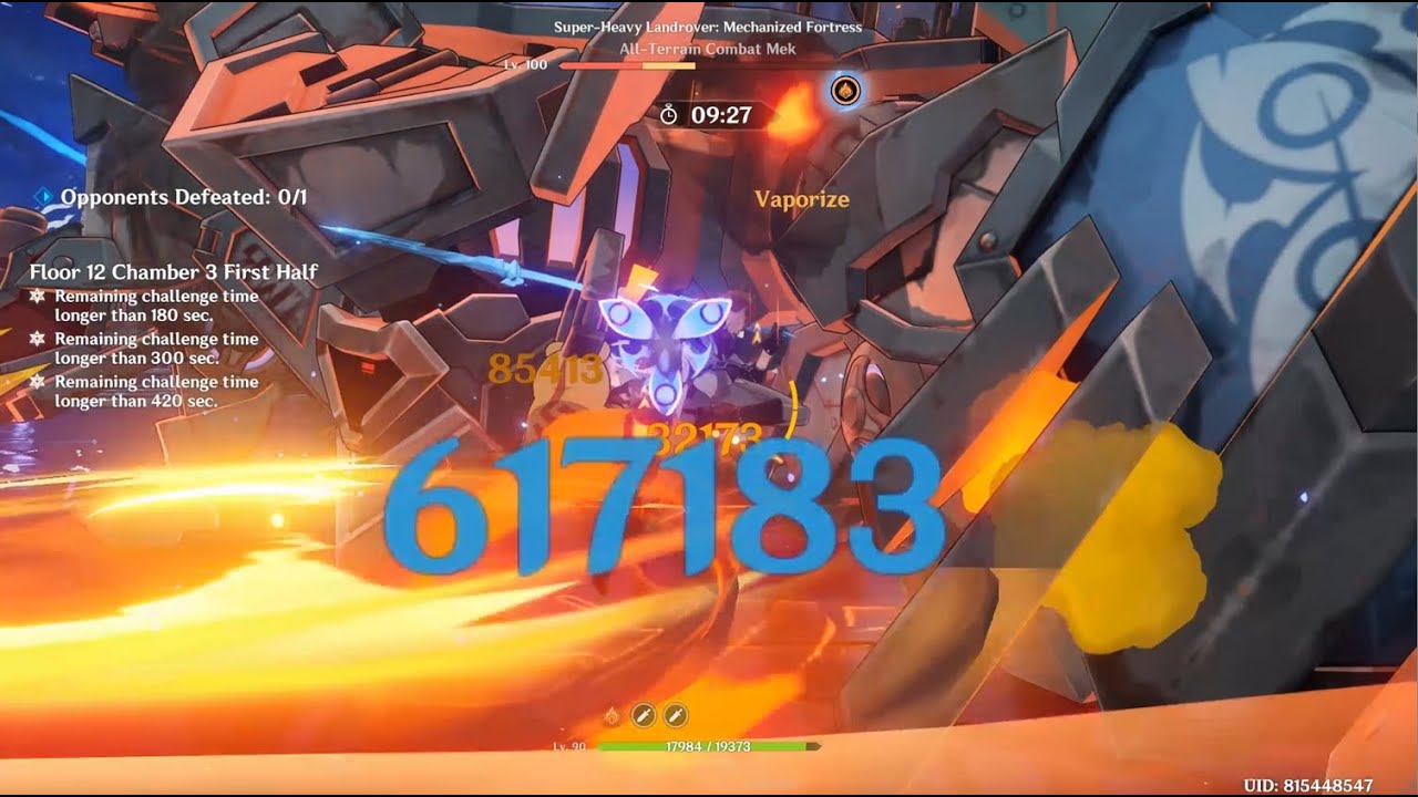 Abyss 6.2 | Push limit!!! C0 CHILDE INTERNATIONAL 129s continuous run  -  Top Half