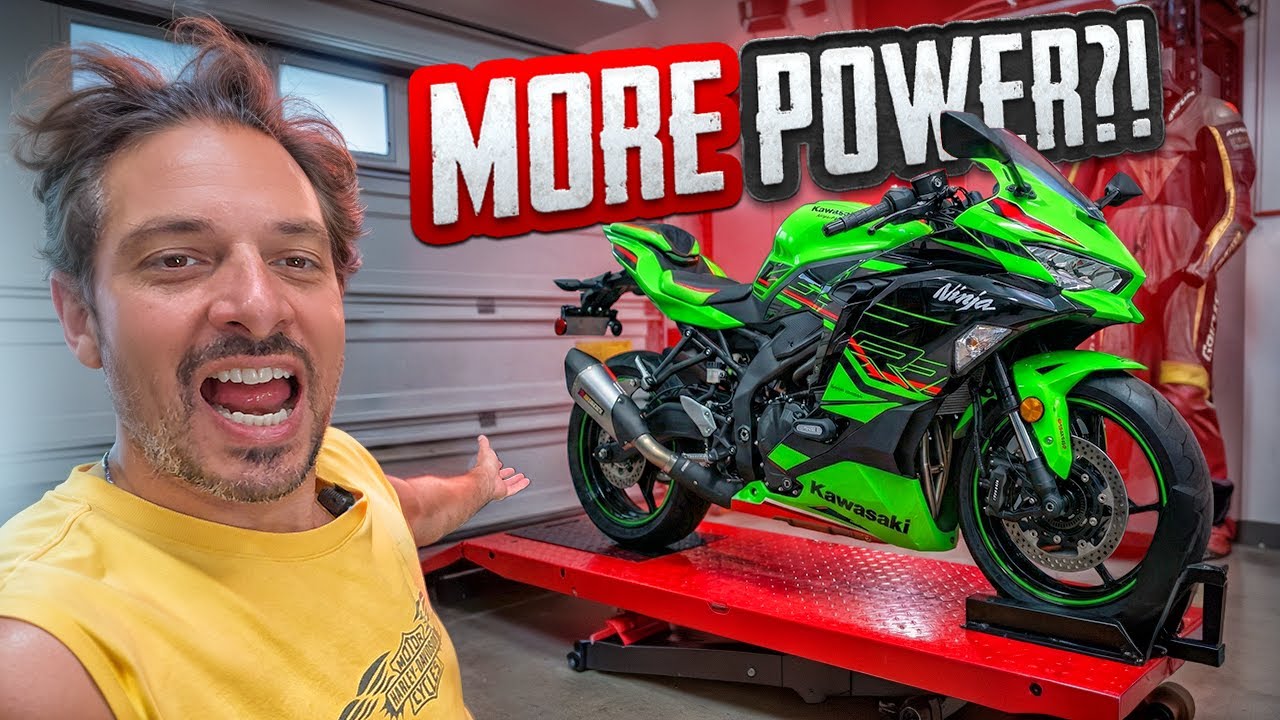 Проектный мотоцикл Kawasaki Ninja ZX-4RR 2025 года — в гараже