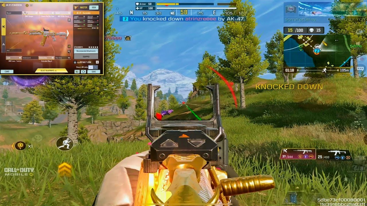 My OG AK-47 BUILD is SUPER INSANE 🤯 | Best AK-47 Gunsmith in CODM BR | MAX GRAPHIC GAMEPLAY