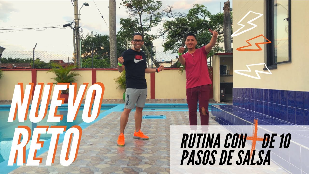 SALSA PARA BAJAR DE PESO &iexcl;NUEVA RUTINA! NUEVO RETO 💥 M&Aacute;S DE 10 PASOS DE SALSA
