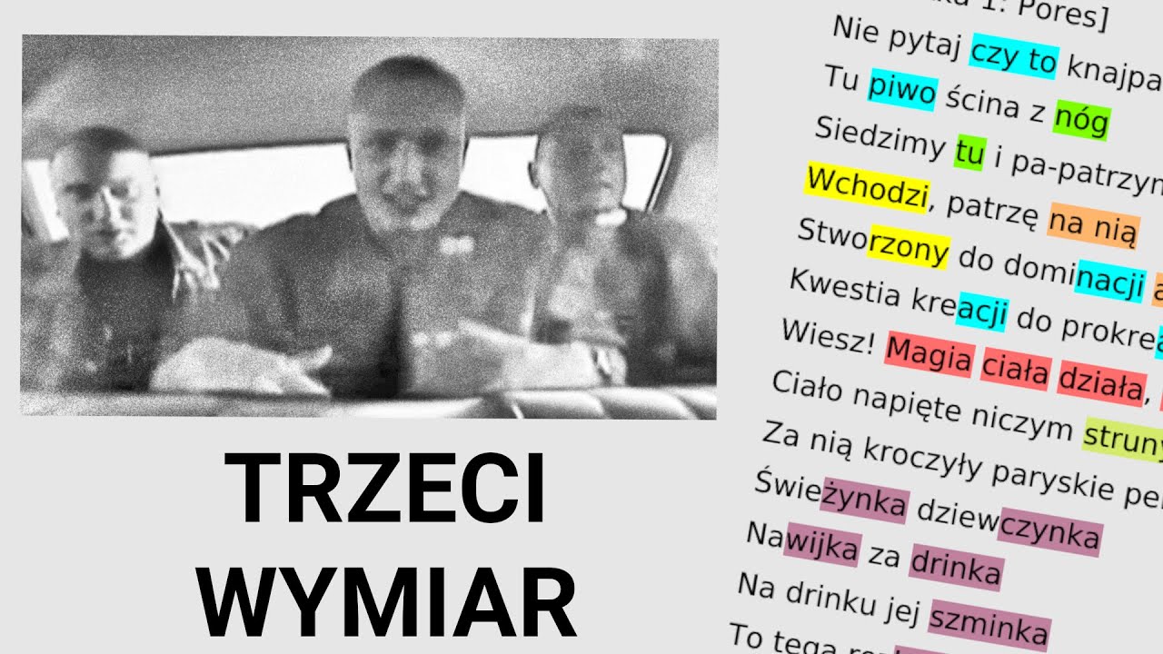 Pores & Nullo & Szad (Trzeci Wymiar) - Dla Mnie Masz Stajla | Rym za rymem