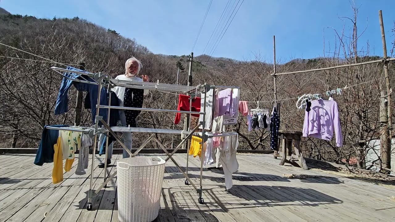 길수는 아빠니까 살림도 하고 알바도 하고